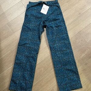 Bianca Saunders Black and Blue Benz Trousers size small